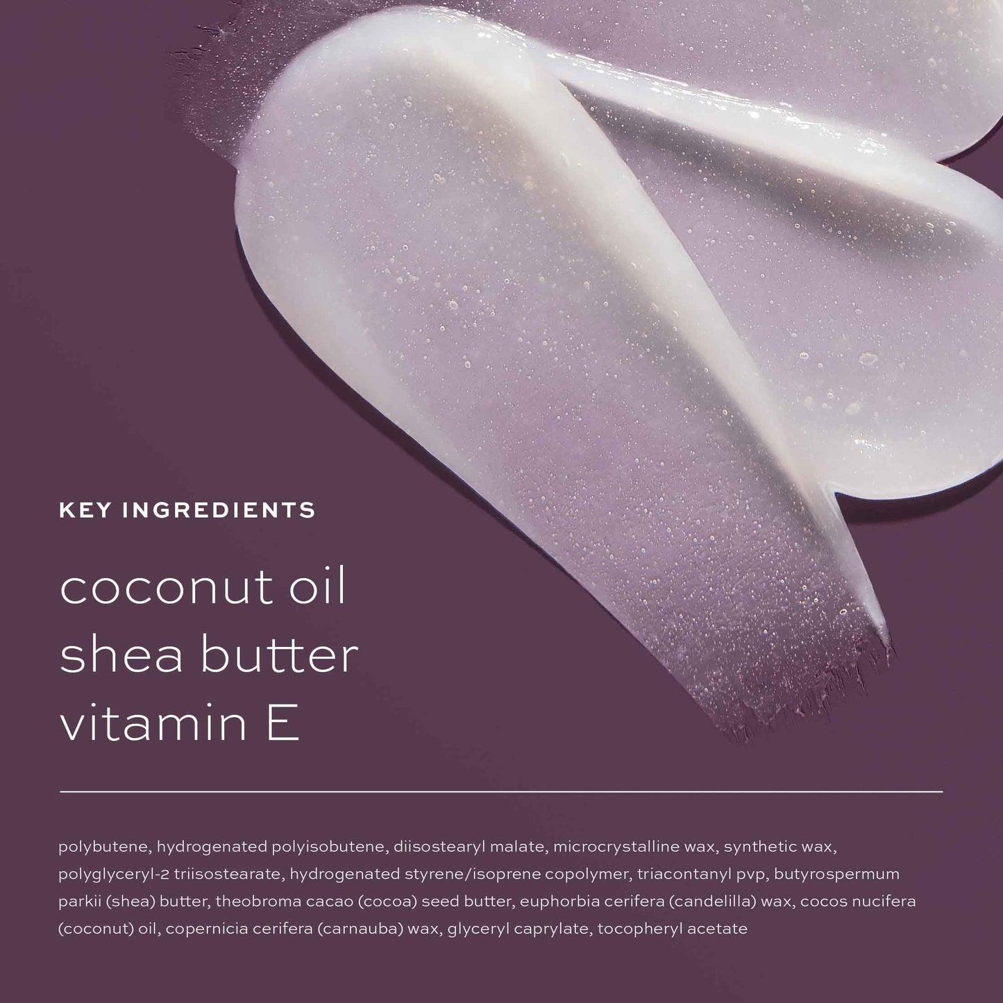 ITK Nourishing Lip Balm - Hydrate Dry, Chapped Lips with Shea Butter + Coconut Oil + Vitamin E - Moisturizes + Soothes Chapped Lips - Glossy