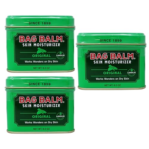 Bag Balm Vermont's Original Hand Moisturizer, Hand Balm for Dry Skin, Cracked Hands, Heels & Dry Hands Treatment, For Dogs and More Ointment, Lotion