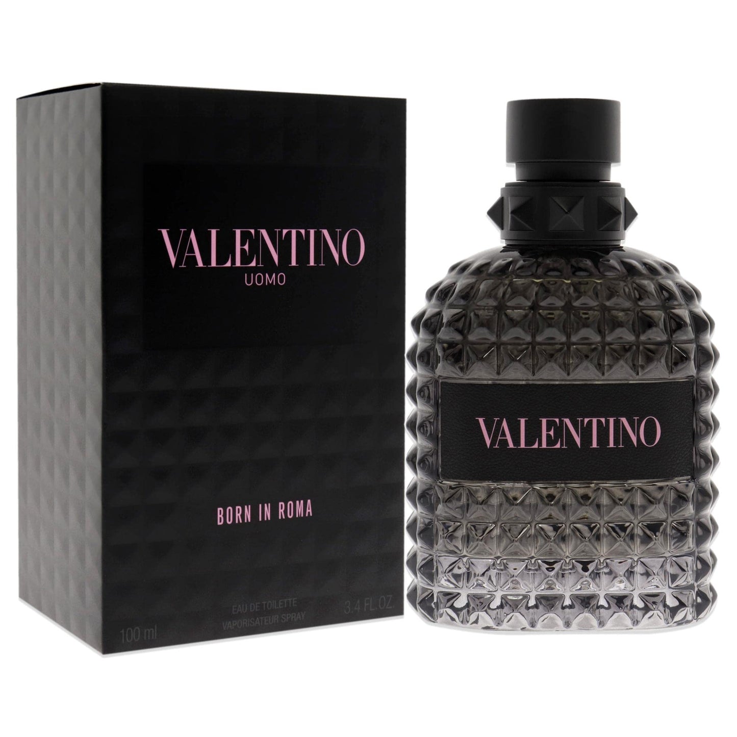 Valentino Uomo Born In Roma for Men 3.4 oz Eau de Toilette Spray Beauty and Personal Care Valentino