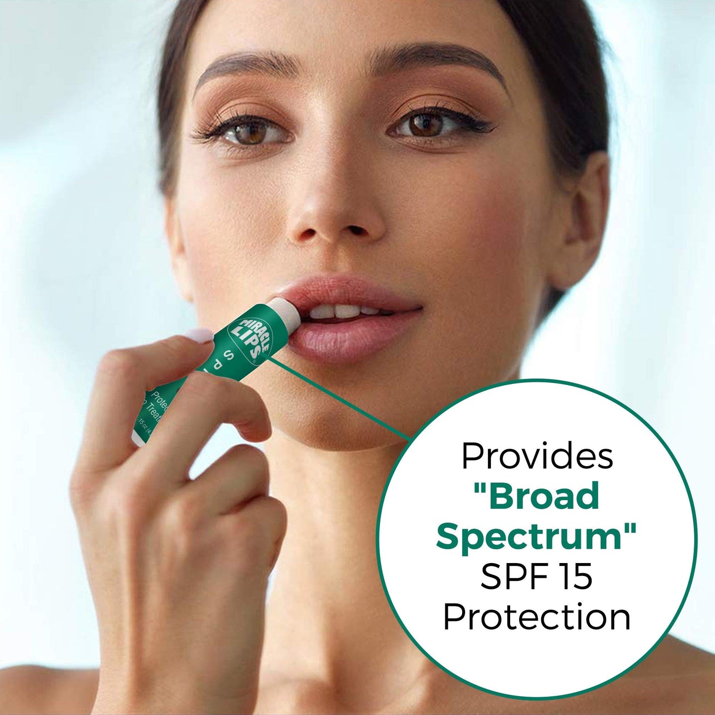 Holocuren Miracle Lips Balm - Provides Protection from Sun - Hydrating Lip Balm - SPF 15