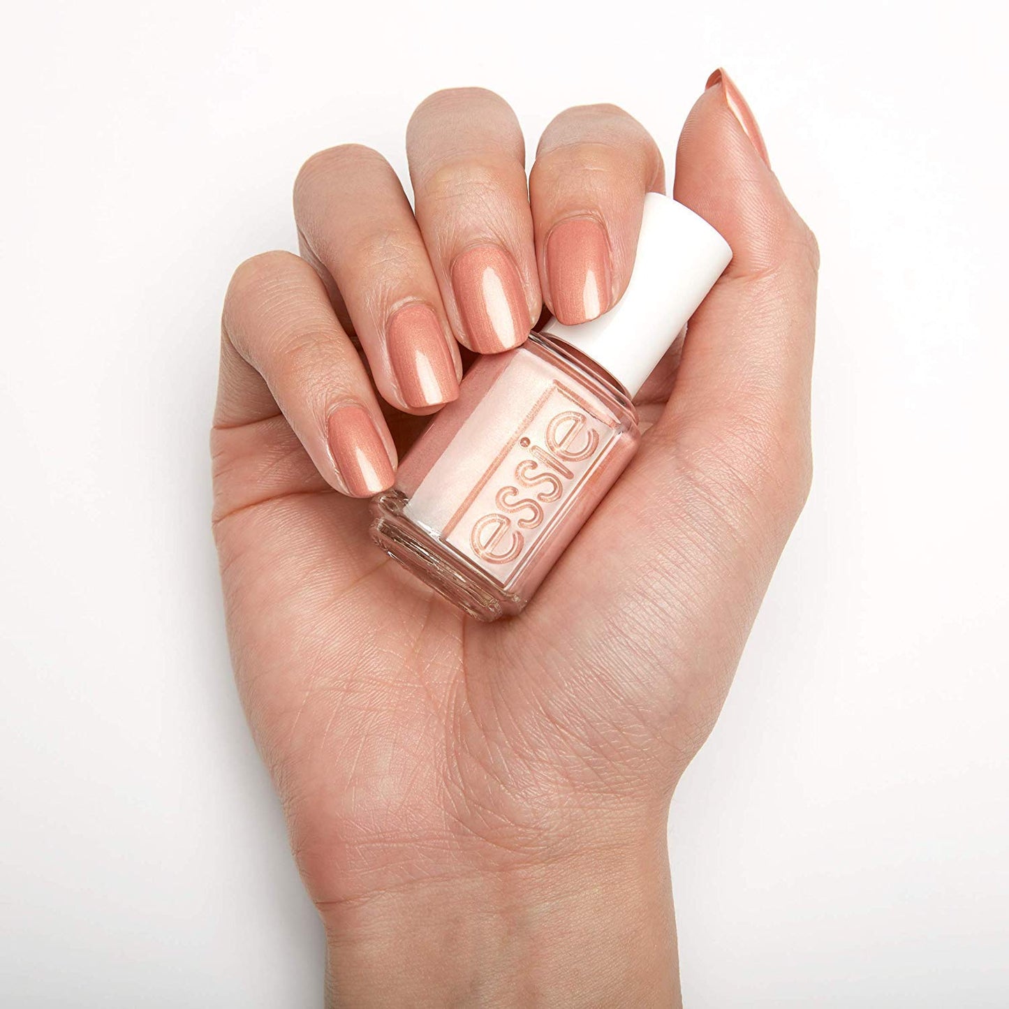 essie fall trend 2019, nail polish, peach polish, pearl finish, home grown, 0.46 oz (pack of 2) Beauty & Personal Care essie