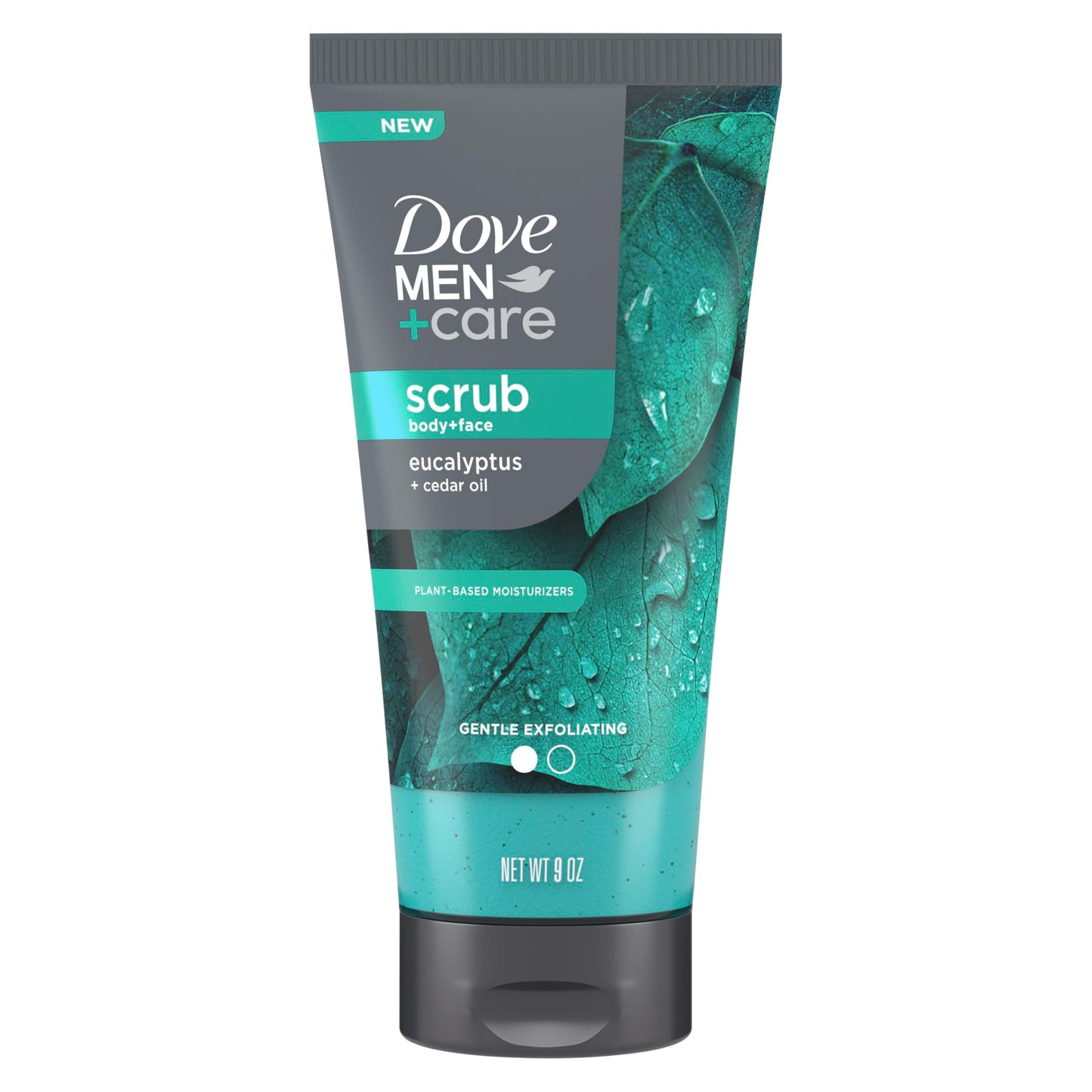 DOVE MEN + CARE Body and Face Scrub Eucalyptus Deeply Exfoliates for Hydrated & Nourished Skin 100% Gentle Cleanser, No Sulfate Cleansers or Parabens Beauty & Personal Care DOVE MEN + CARE