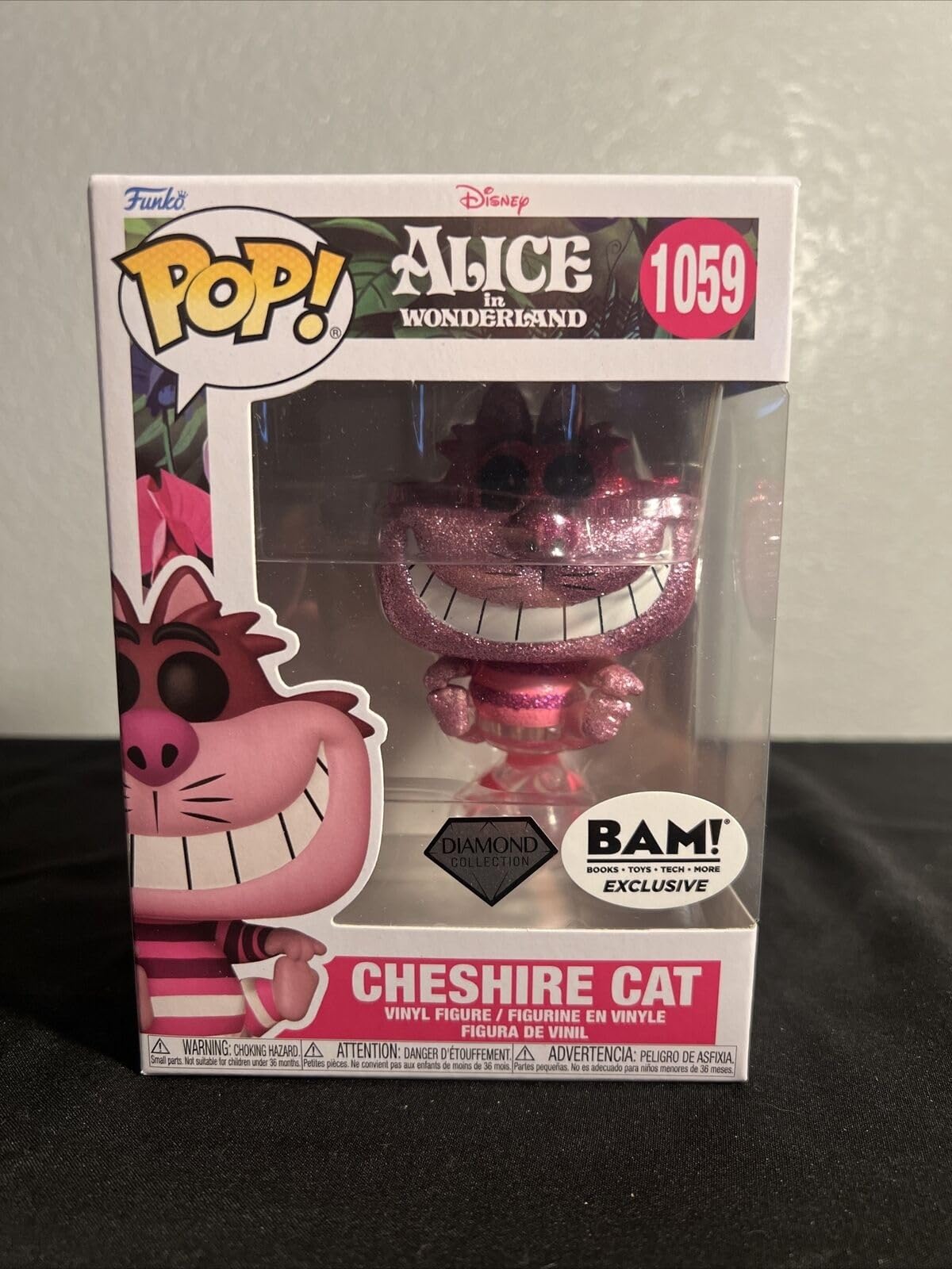 Funko Pop! Alice in Wonderland 1059 Cheshire Cat Diamond Special Edition