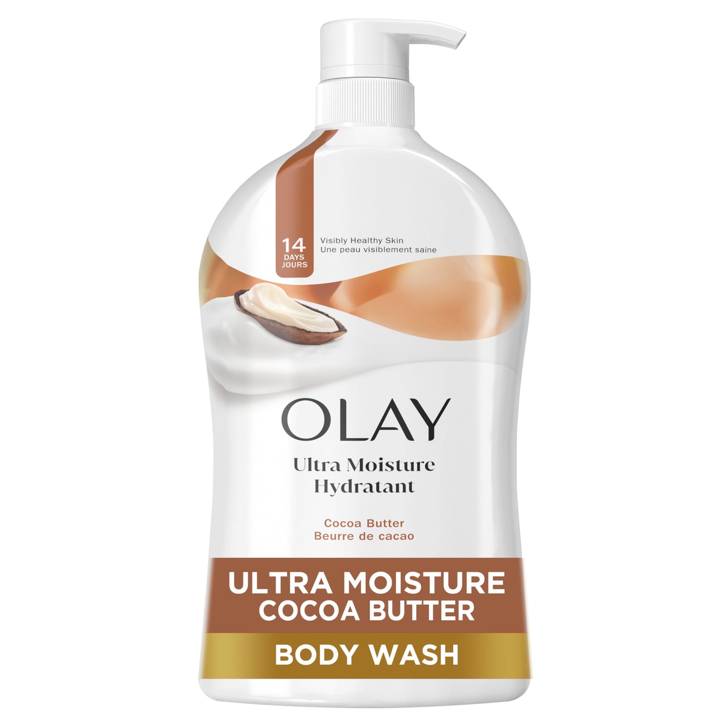 Olay Body Wash for Women, Ultra Moisture, 24hr Moisturizing, Hydrating & Refreshing, B3 Vitamin Complex, Free of Parabens & Phthalates, For All Skin