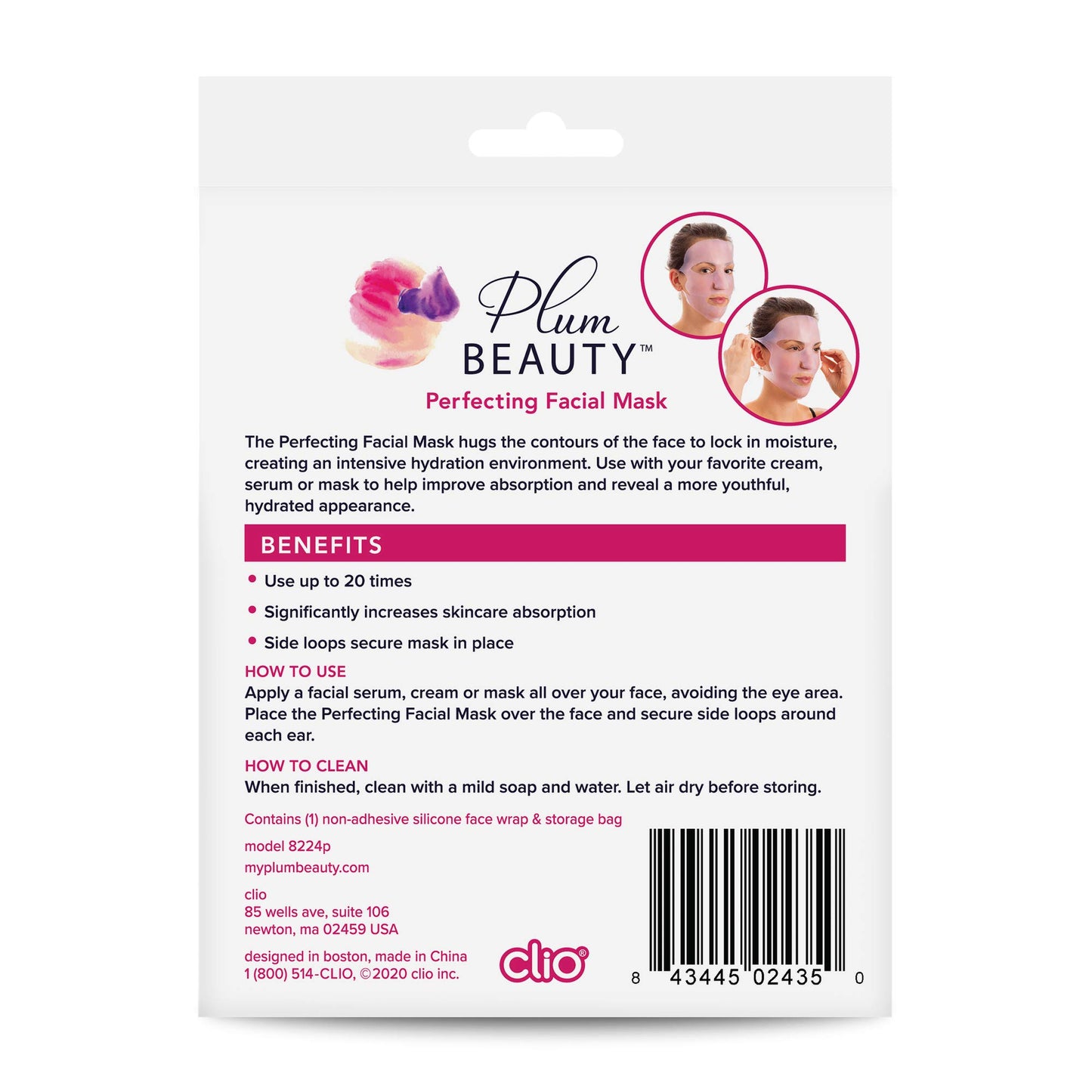Facial Mask, Significantly increases skincare absorption, Exfoliating