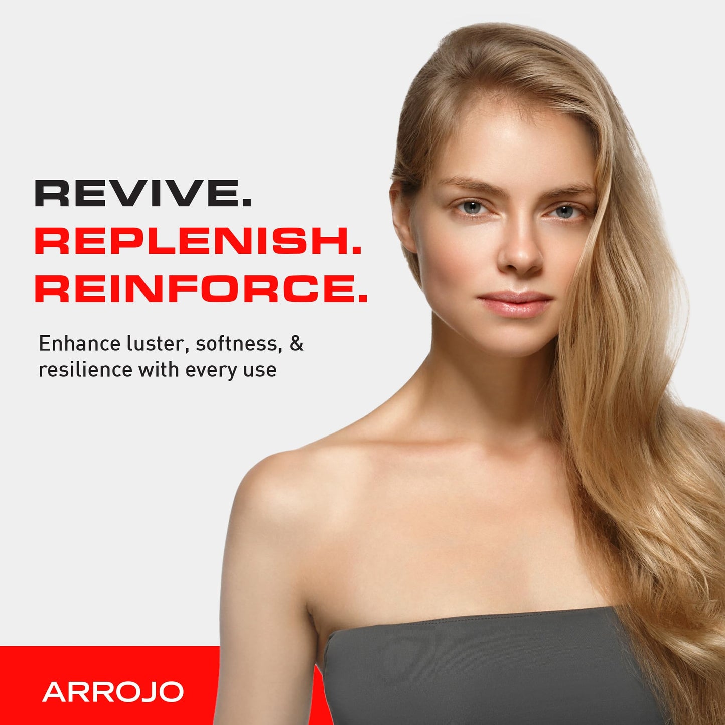 Arrojo Hair Repair Treatment, 5.1 fl oz - Cruelty-Free, Paraben-Free Sulfate-Free Hair Conditioner Mask with Keratin, Avocado & Coconut Oil - Ideal
