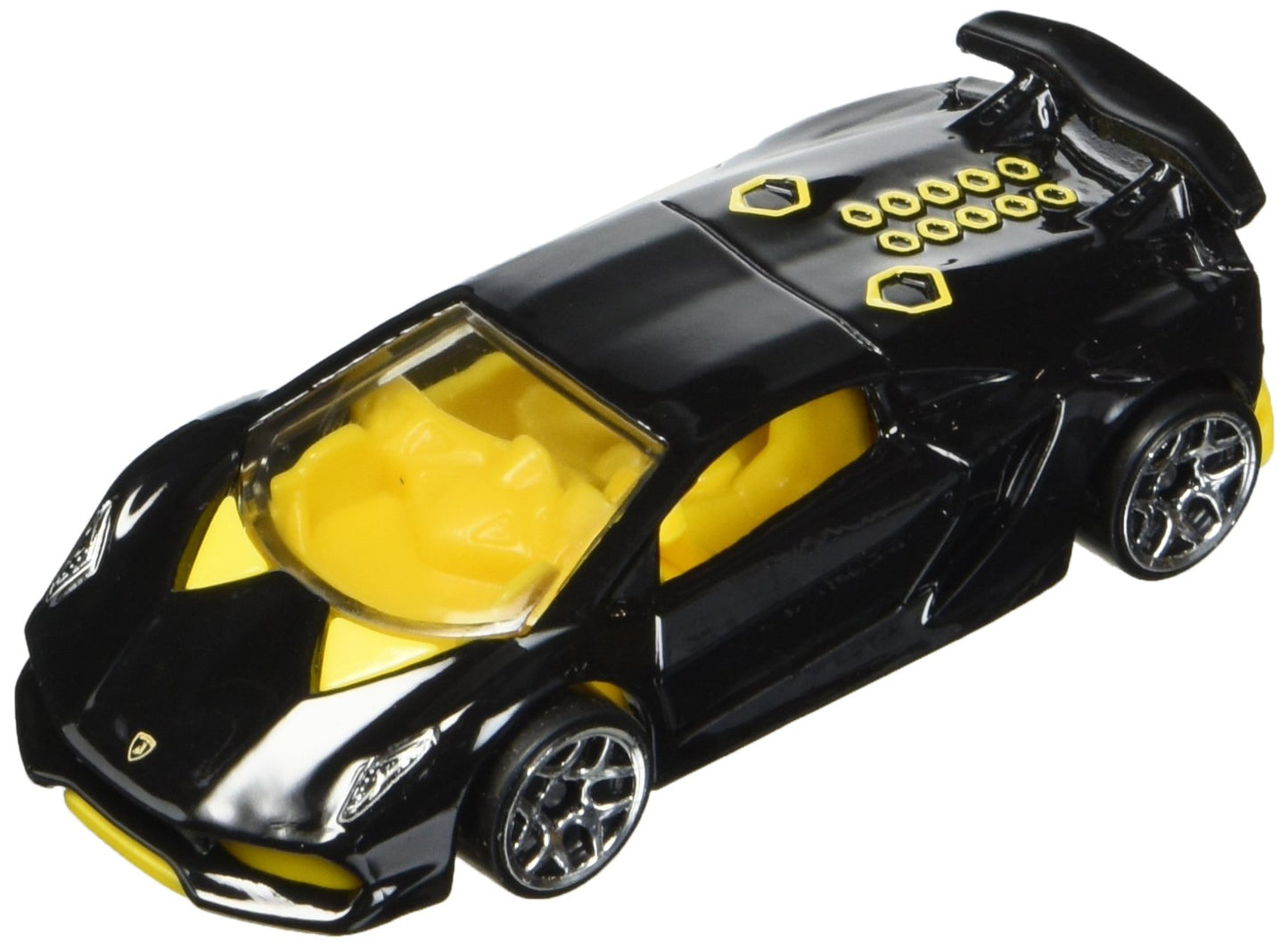 Hot Wheels 2017 Lamborghini Series Replacement for Lamborghini Sesto Elemento 2/8, Black