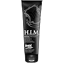 Devoted Creations H.I.M. Black Edition, Oil Absorbing Quick Penetrating Black Tan Lotion Bronzer, 8.5 oz.