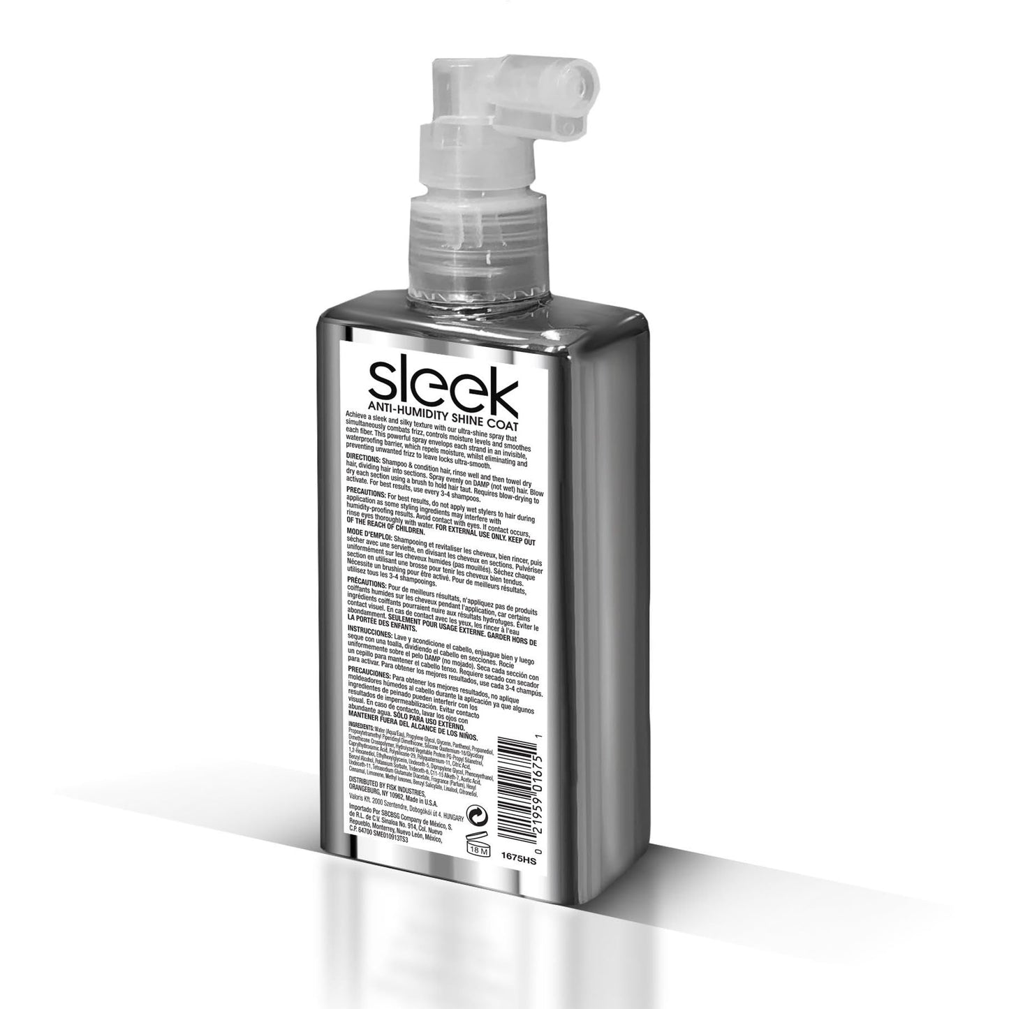 Hair Chemist SLEEK Anti Humidity Shine Coat 3 oz.