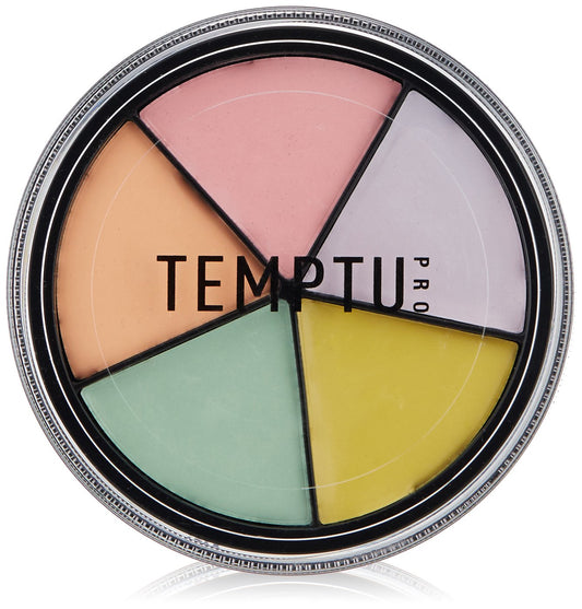 TEMPTU S/B Neutralizer Wheel - Includes 5 Color-Correcting Shades To Perfect & Even Out All Skin Types & Tones | Multi-use, Can Be Applied With Brush