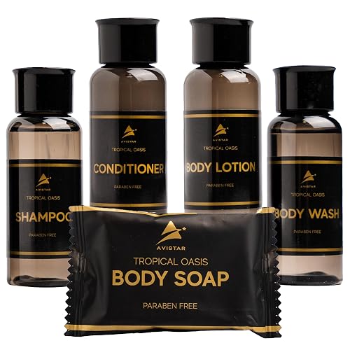 200 Piece Hotel Soap & Bulk Toiletries - Hotel Essentials for Guests - Hotel Shampoo & Conditioner Supplies for Guests, Hotel Toiletries Bulk Set