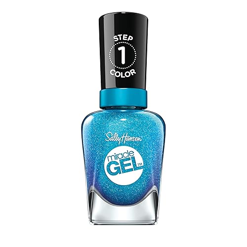 Sally Hansen Miracle Gel Salon Quality Nail Polish | Gel-Like Formula, Two-Step System, No UV Light Needed, Long Lasting | Opaque, Shimmery | 649