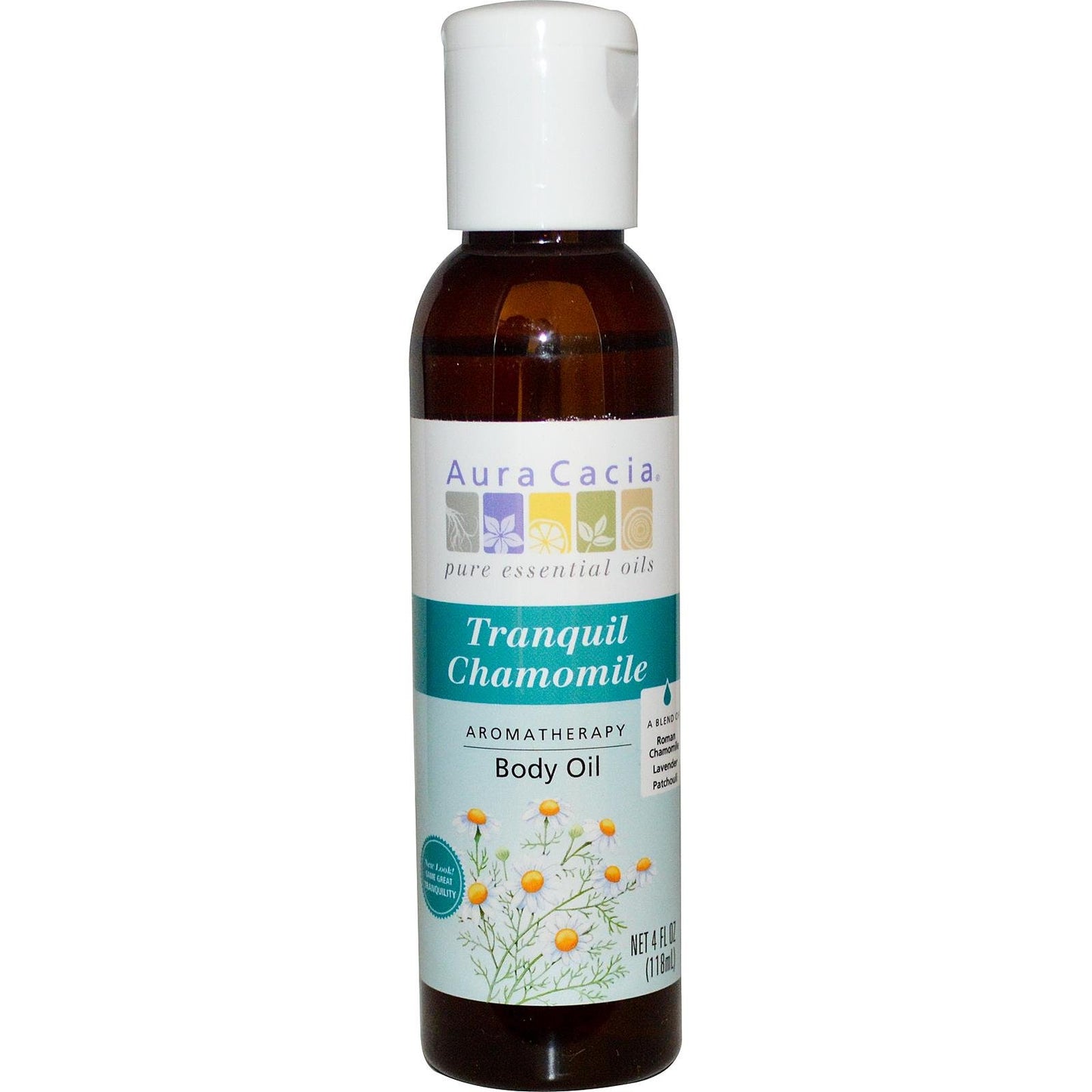 Aura Cacia Chamomile Body Aura Cacia 4 oz Liquid
