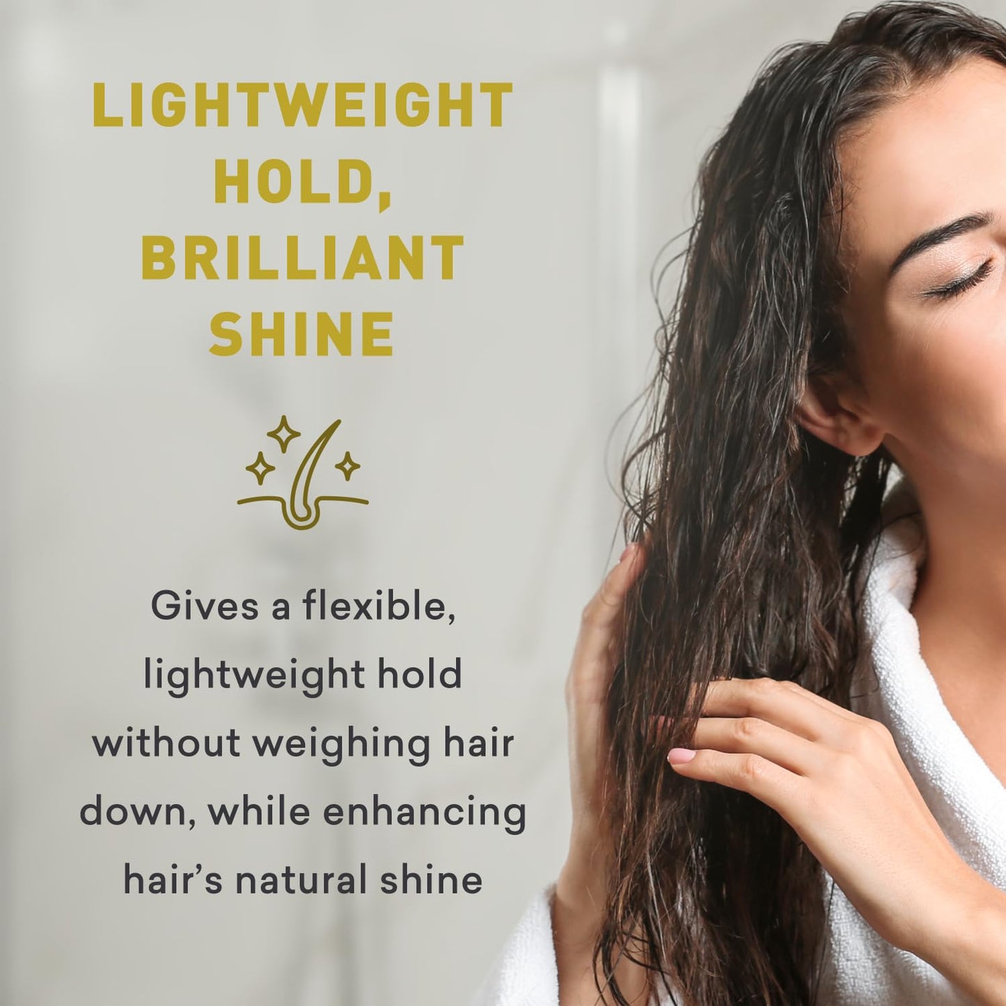 Just Nutritive Herbal Gel for Curly Hair | Frizzy Hair Styling and Conditioning Gel | 16 Oz