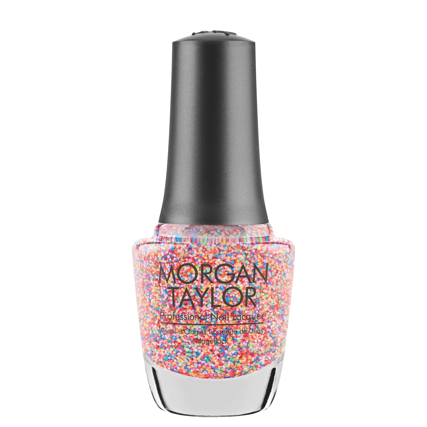 Morgan Taylor Nail Lacquer (Lots Of Dots) Sparkle Professional Lacquer, Vibrant, Chip-Resistant, Fast-Drying, Long-Lasting, High-Shine, Perfect Beauty & Personal Care Morgan Taylor