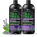 Vanidox Tea Tree Shampoo and Conditioner Set with Lavender and Mint | DHT Blockers | With 100% Pure Tea Tree Oil for Itchy, Dry Scalp | Sulfate