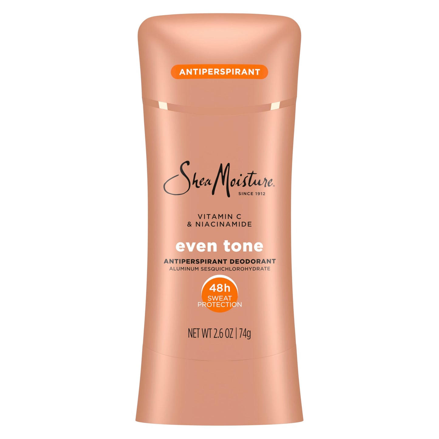 SheaMoisture Antiperspirant Deodorant Stick for 48HR Sweat & Odor Protection Even Tone with No Parabens & No Mineral Oil 2.6 oz Beauty and Personal Care Shea Moisture