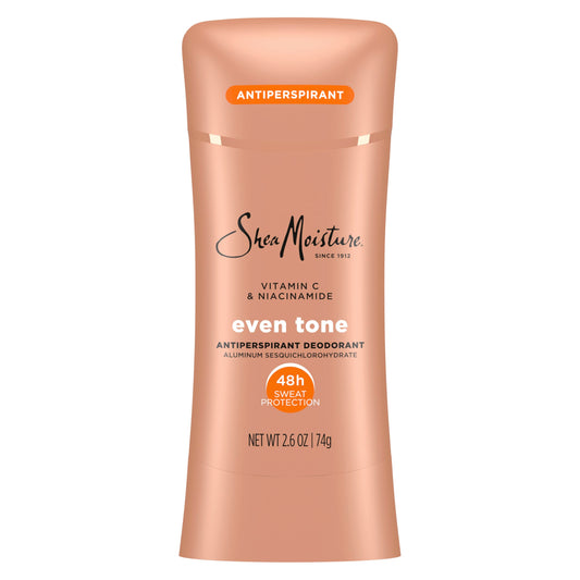 SheaMoisture Antiperspirant Deodorant Stick for 48HR Sweat & Odor Protection Even Tone with No Parabens & No Mineral Oil 2.6 oz Beauty and Personal Care Shea Moisture