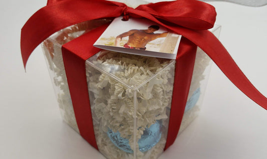 Spa Pure Sexy Bath Bombs: VERY SEXY FOR HIM GIFT SET with 6 Bath Bomb Fizzies with Shea, Mango & Cocoa Butter, Ultra Moisturizing (14 Oz) Great…