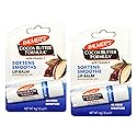 Palmer's Cocoa Butter Formula Lip Balm, All-Day Moisturization, Beach Bag Must-Have, Hydrates Dry, Cracked Lips (Pack of 2)