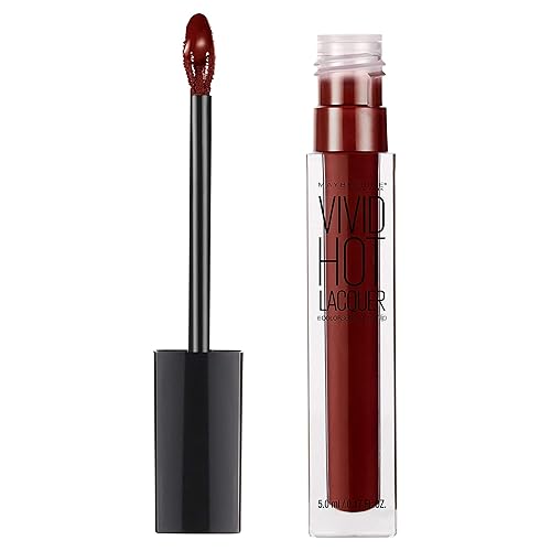 Maybelline New York Color Sensational Vivid Hot Lacquer Lip Gloss, Classic, 0.17 fl. oz.