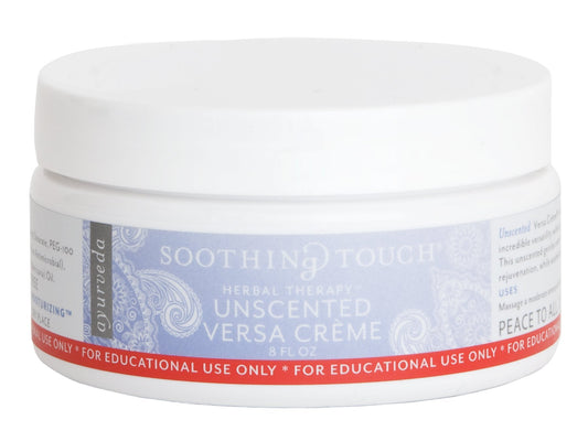Soothing Touch Versa Creme, Unscented, 8 Ounce