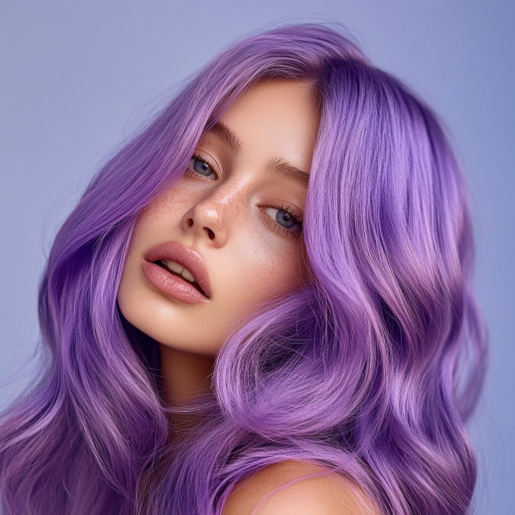GK HAIR Global Keratin Lavender Bombshell Masque (7.05 Fl Oz/200 g) Semi-Permanent Long Lasting Hair Toning Color Pigments Moisturizing Styling