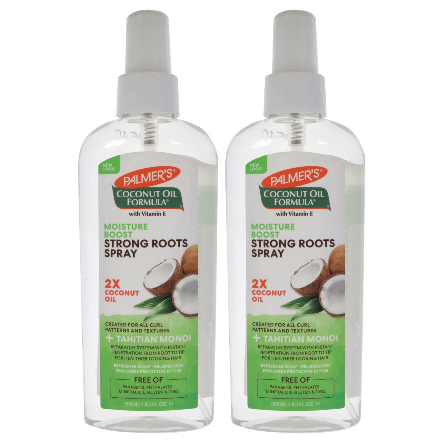 Palmers Coconut Oil Formula Moisture Boost Strong Roots Spray Hair Spray Unisex 5.1 oz Pack of 2