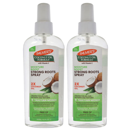 Palmers Coconut Oil Formula Moisture Boost Strong Roots Spray Hair Spray Unisex 5.1 oz Pack of 2