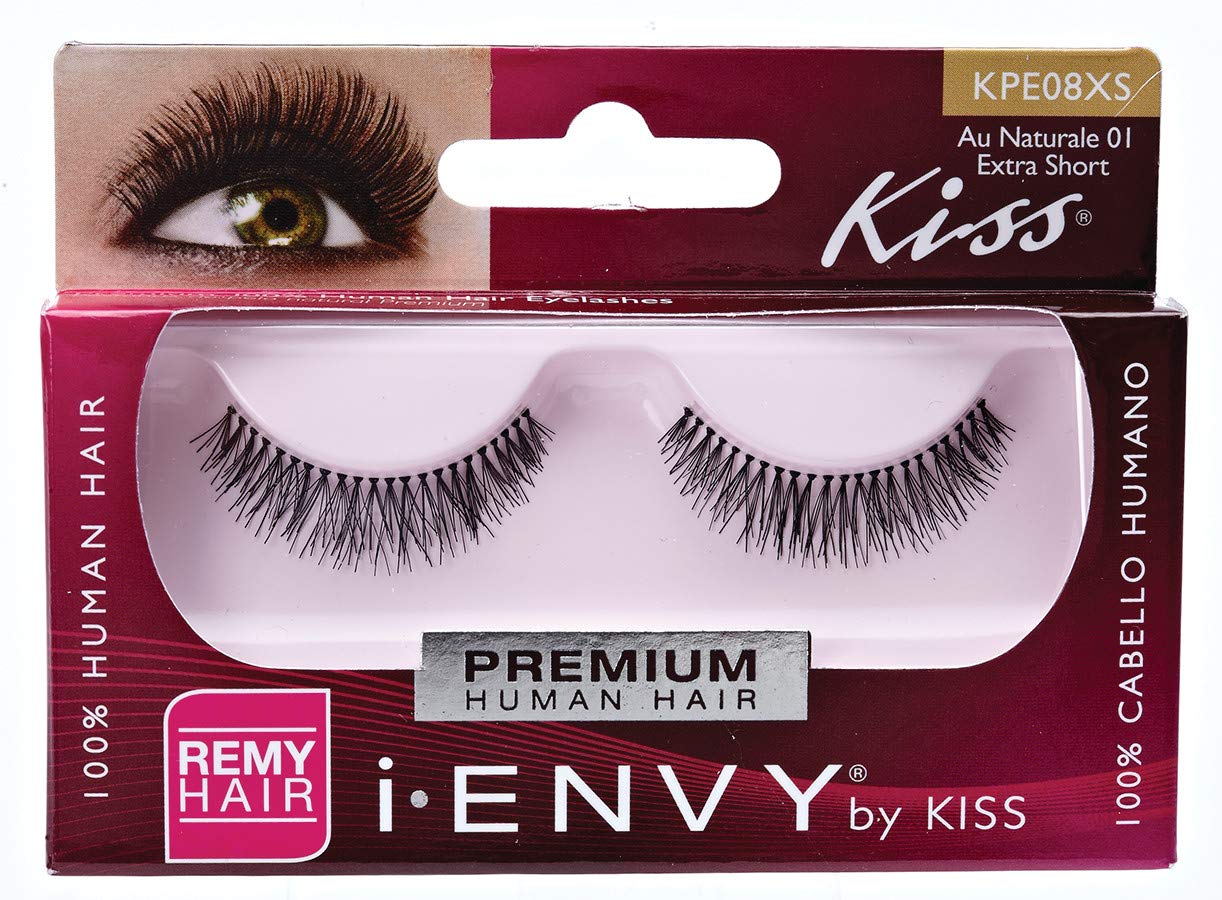 Kiss I Envy Au Naturale 01 Classic Style Lashes Short (Pack of 2)
