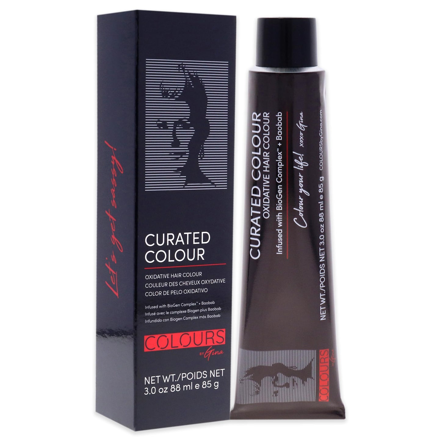 Colours By Gina Curated Colour - 0.66-RR Pure Red Mixer by Colours By Gina for Unisex - 3 oz Hair Color