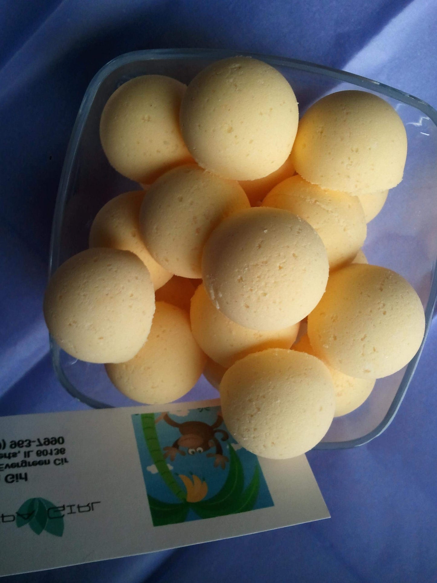 SpaPure MONKEY FARTS Bath Bombs - 14 Bath Fizzies with Shea Butter, Ultra Moisturizing (12 Oz) Great for Dry Skin, bath bombs for kids (Monkey Farts…