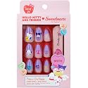 The Crème Shop x Hello Kitty & Friends x Sweethearts Collection Press On Nails, Almond Shape, 28 Nails Kit with Glue and Tools (Bestie) Beauty & Personal Care The Crème Shop