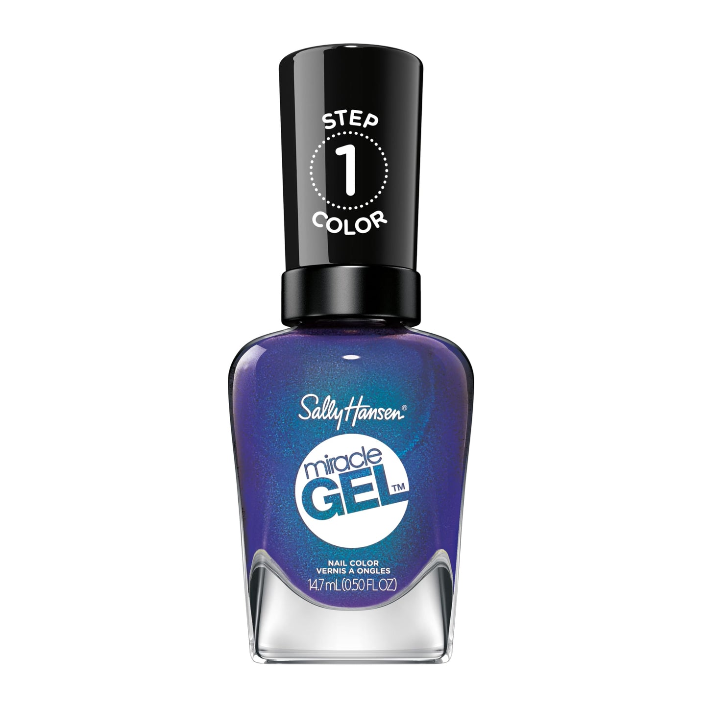 Sally Hansen Miracle Gel Salon Quality Nail Polish | Gel-Like Formula, Two-Step System, No UV Light Needed, Long Lasting | Opaque, Glossy | 573