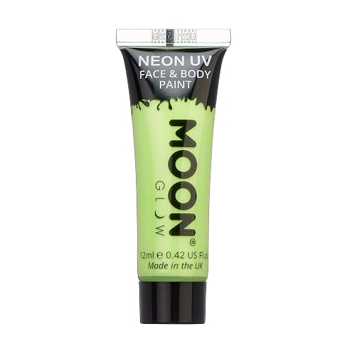 Moon Glow - 0.42oz Blacklight Neon UV Face & Body Paint - Pastel Green