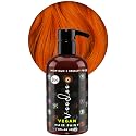 MOEHAIR Semi-Permanent Hair Color | Cowboy Copper Hair Dye 8 Oz | No Ammonia, Sulfate or Paraben | Vegan & Cruelty-Free | Voodoo Venetian Red Copper