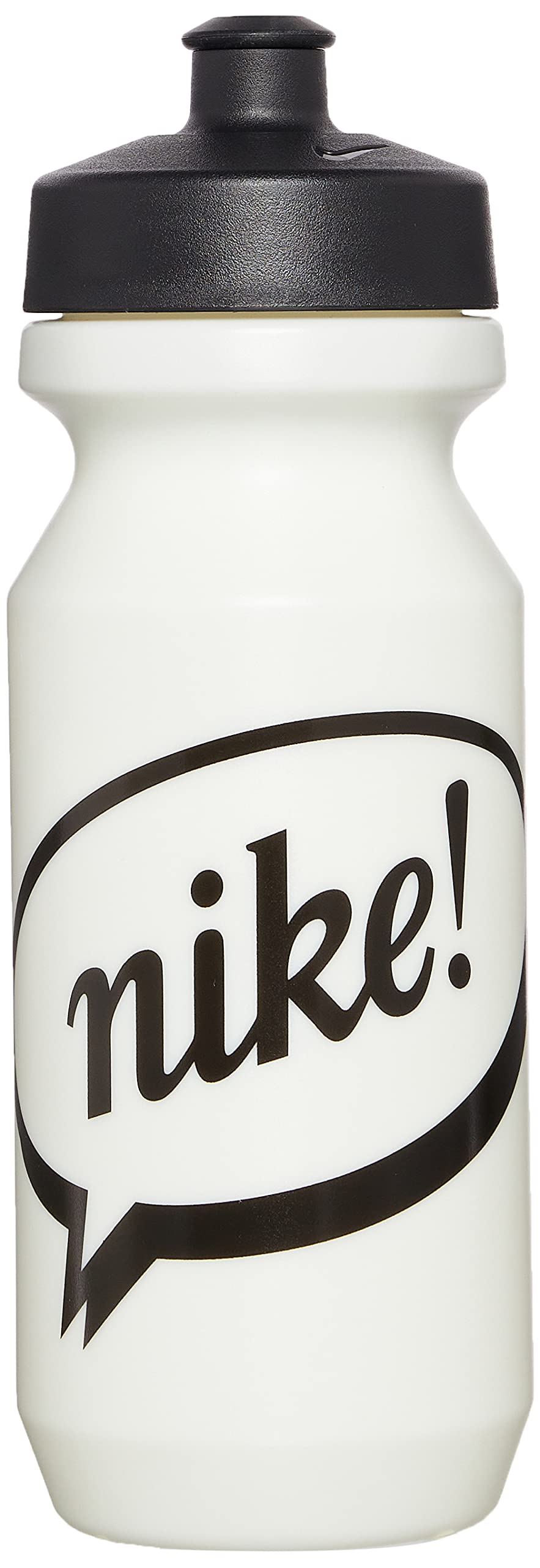 Nike 2.0 HY6004 Water Bottle, White/Black, 22oz Big Mouth Bottle