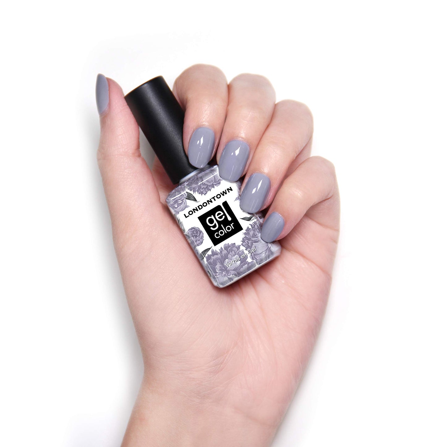 LONDONTOWN UV/LED Gel Nail Polish, Glossy Slate Gray, Silver Birch, 0.4 Fl Oz, Long Lasting, Chip Resistant High Shine Color Beauty & Personal Care LONDONTOWN