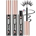 Magnetic Eyeliner 3PCS Smudge Resistant Magnetic liner,Works with All Magnetic Eyelashes,No iron powder and Natural Look,Easy to apply and No Glue
