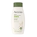 Aveeno Daily Moisturizing Body Wash for Dry Skin with Soothing Oat ; Rich Emollients, Creamy Shower Cleanser, Gentle, Soap-Free and Dye-Free, Light