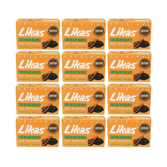 Original Likas Papaya Soap 1 pack - SET OF 10 Beauty & Personal Care Likas