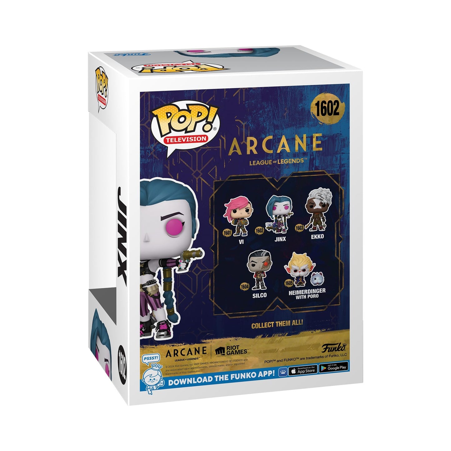 Funko POP TV: Arcane LOL - Jinx - Arcane: League of Legends - Collectable Vinyl Figure - Gift Idea - Official Merchandise - for Kids & Adults - TV…