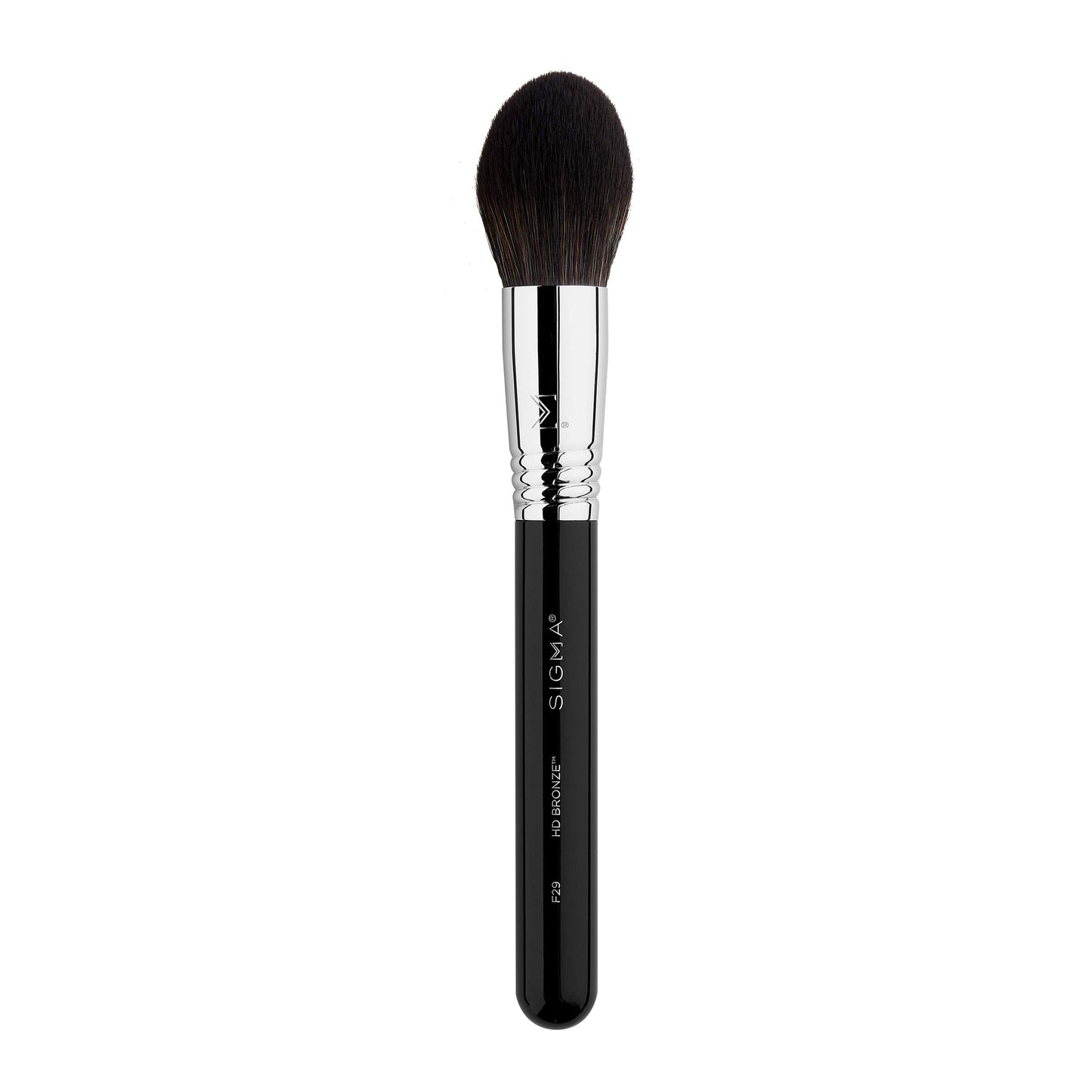 Sigma Beauty F29 HD Bronzer Brush - Tapered Makeup Brush with Ultra-Soft Synthetic Fibers for Flawless Application, Perfect for Bronzer, Setting