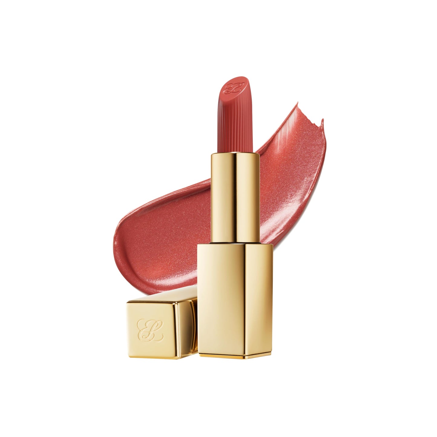 Estée Lauder Pure Color Long-Lasting Hi-Lustre Lipstick for Women | Shimmer Finish, 0.12 Ounce, 333 Persuasive