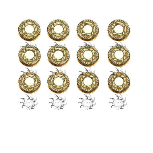 Shaver Replacement Heads Blades Skull Shaver ?Compatible For Pitbull?Gold PRO(12 PCS G) Beauty and Personal Care FLSBMVORA