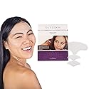 Silcskin Facial And Brow Pads Set Reusable Silicone Pads For Forehead And Facial Areas, 30 Day Supply, Stocking Stuffer Wrinkle Care Gift For Women