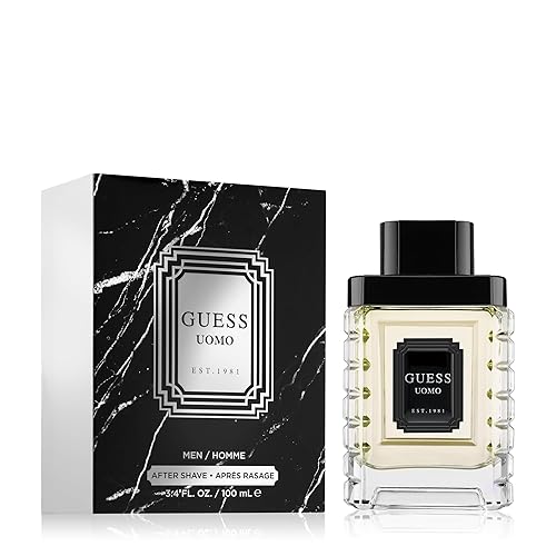 GUESS Uomo After Shave For Men, 3.4 Fl. Oz., Fresh & Elegant Fragrance
