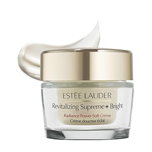 Estée Lauder Revitalizing Supreme+ Bright Radiance Power Soft Cream | Face Moisturizer with Vitamin C | Targets Dark Spots & Dullness, 1.7 Ounce
