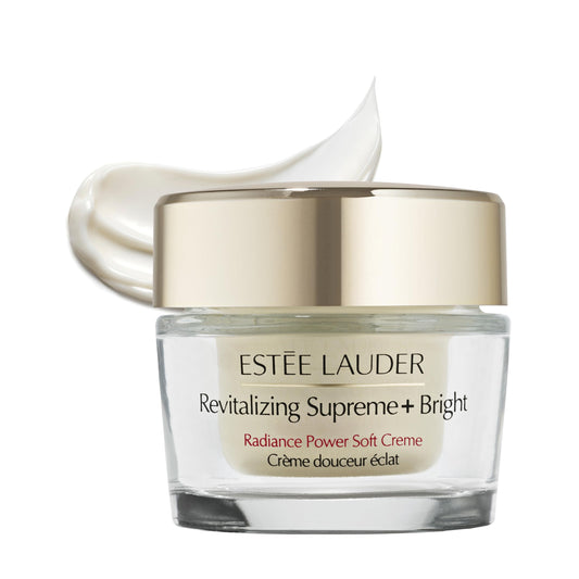 Estée Lauder Revitalizing Supreme+ Bright Radiance Power Soft Cream | Face Moisturizer with Vitamin C | Targets Dark Spots & Dullness, 1.7 Ounce