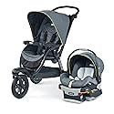 Chicco Activ3 Jogging Stroller Travel System, Includes Chicco KeyFit 30 Infant Car Seat with Base, Lightweight Aluminum Frame, Stroller and Car Seat…